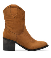 Wegańskie Kowbojki damskie Super Mode 5689 SU Brązowe