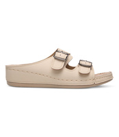 Klapki damskie Skotnicki KL-3-3022 Beżowe