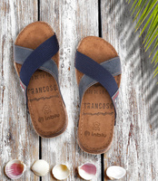 Klapki męskie Inblu GG-13 Granatowe