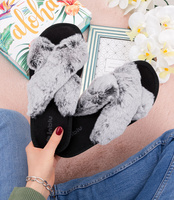 Kapcie damskie Inblu 68-6D Szare