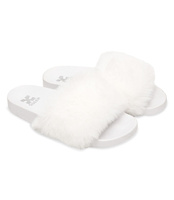 Klapki damskie Queen Vivi 218-177 Białe