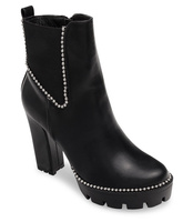 Botki damskie N/M 18801 Czarne