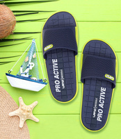 Klapki młodzieżowe basenowe Lano KL-3/6168-X1 Green/Navy