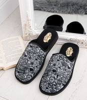 Kapcie męskie Natural Style NS-255 Szare