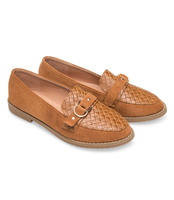 Mokasyny damskie Sixth Sens 918-17 Brązowe