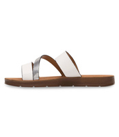 Klapki damskie Super Mode 6127 Białe