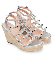 Sandały damskie Sixth Sens X-91 Srebrne