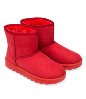 Śniegowce damskie Abloom HY-94 Czerwone