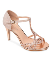 Sandałki damskie Laura Mode CQ01 Szampańskie