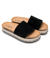 Klapki damskie Sixth Sens H92 Czarne