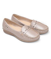 Mokasyny Pesco 377 Beżowe