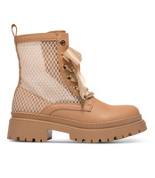 Botki damskie Lady Glory F6008 Brązowe