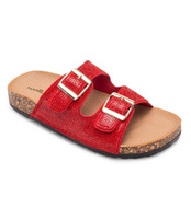 Klapki damskie Marquiiz L-1033 Czerwone