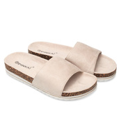 Klapki damskie Pinkai W005 Beżowe