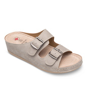 Klapki damskie Skotnicki KL-3-3022 Szare