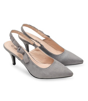 Czółenka damskie Abloom A5119 Szare