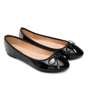 Balerinki damskie Abloom 9988-139 Czarne