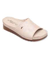 Klapki damskie Skotnicki S-3-0531 Beżowe