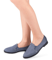 Półbuty damskie Miss Laura W-123 Granatowe