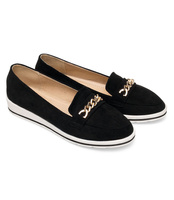 Mokasyny damskie Sixth Sens 888-161 Czarne