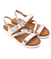 Sandałki damskie Bestelle THS-5 Szampańskie