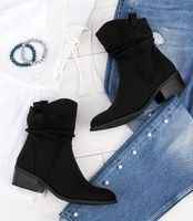 Botki damskie Super Mode 3893 Czarne