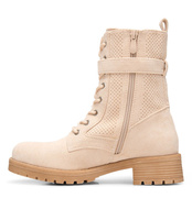 Botki damskie N/M HQ252 Beżowe