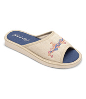 Kapcie damskie Natural Style NS-099 Niebieskie
