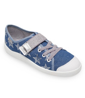 Trampki dziecięce Befado 251Y094 Jeansowe