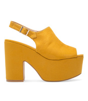 Sandałki damskie Tina's 8263M Żółte