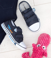 Trampki dziecięce Underline 26B1730 Granatowe