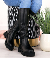 Kozaki damskie Sixth Sens JW143 Czarne