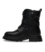 Botki dziewczęce Rock & Joy 7506-2A Czarne + B