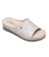 Klapki damskie Skotnicki S-3-0531 Srebrne