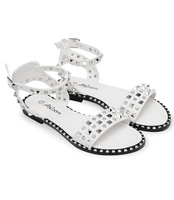 Sandałki damskie Abloom WL216 Białe