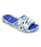 Klapki damskie basenowe Lano KL-3-0513-1 Niebieskie