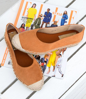 Espadryle damskie Sixth Sens 888-59 Brązowe