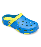 Klapki dziecięce Realpaks F-402 Niebiesko-Zielone