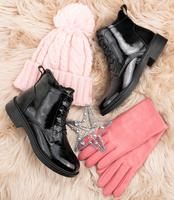 Botki damskie Skotnicki B-3/166 Czarne