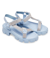 Sandałki damskie Shoesita K-8053 Niebieskie