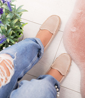 Mokasyny damskie Skotnicki P-3-0595 Beżowe