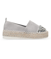 Espadryle damskie Bestelle L184 Szare