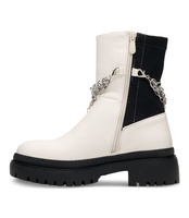 Botki damskie Sixth Sens JW138 Białe