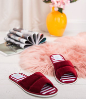 Kapcie damskie NaturalStyle NS-045 Czerwone