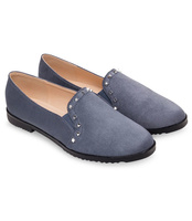 Półbuty damskie Miss Laura W-123 Granatowe