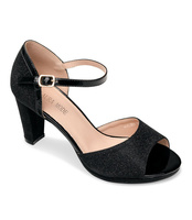 Sandałki damskie Laura Mode WXL001 Czarne