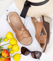 Sandałki damskie Skotnicki S-3-6030 Brązowe