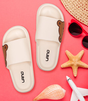 Klapki damskie basenowe Lano KL-3-0229-A Beżowe