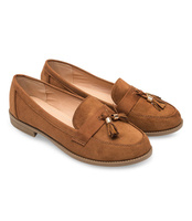 Mokasyny damskie Abloom 8336-4 Brązowe