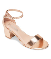 Sandałki damskie Laura Mode QL-159 Szampańskie